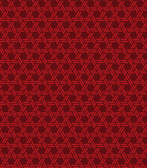 Seamless Vintage Chinese window tracery repeat geometry polygon pattern background.
