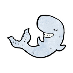 cartoon whale