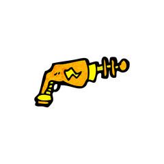 cartoon ray gun