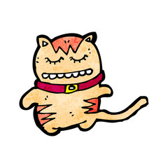 funny cartoon cat