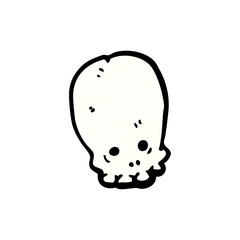 cartoon skull