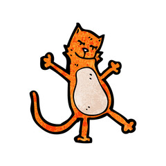 funny cartoon cat