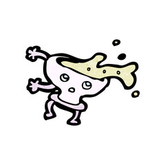 cartoon soup bowl