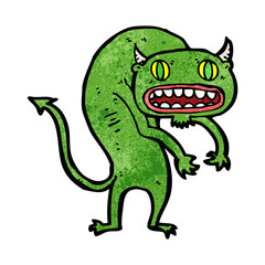 cartoon demon
