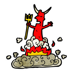 cartoon devil