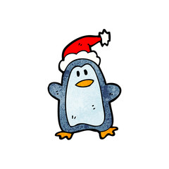 cartoon penguin