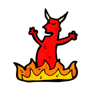 cartoon devil