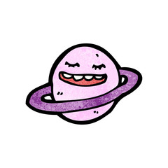 cartoon planet symbol