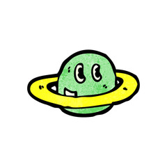cartoon planet symbol