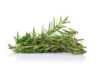 rosemary isolated on white background