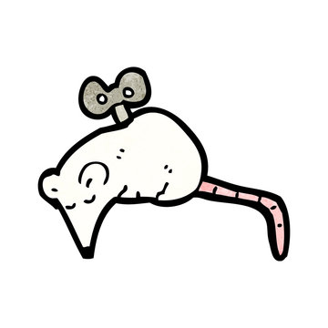cartoon clockwork mouse