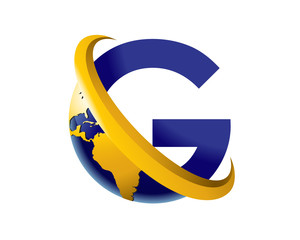 letter g global logo