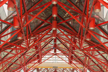 The steel roof