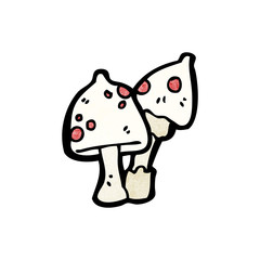 cartoon toadstool