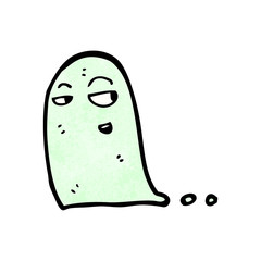 cartoon ghost