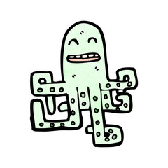cartoon octopus