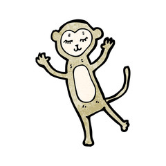 funny cartoon monkey