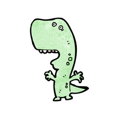 cartoon dinosaur