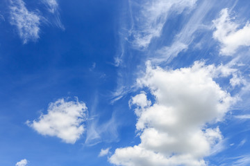 Obraz premium clouds on the blue sky