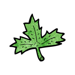 cartoon leaf