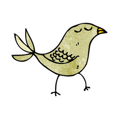 cartoon bird