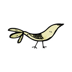 cartoon bird