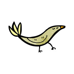 cartoon bird