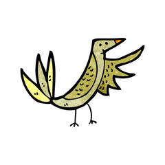cartoon bird