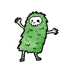 cartoon halloween ghoul