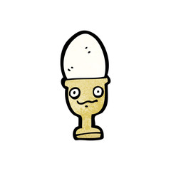 boiled egg cartoon