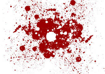Vector Grunge red color background. Splatter red color backgroun