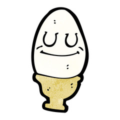 egg cartoon character