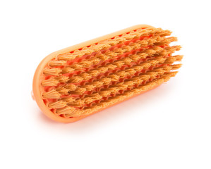 Brush for washing on a white background