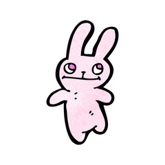 cute little rabbit cartoon