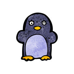 cartoon penguin