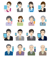 Business-Man＆Woman / Network