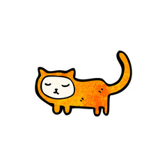 funny cartoon cat
