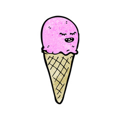cartoon ice cream