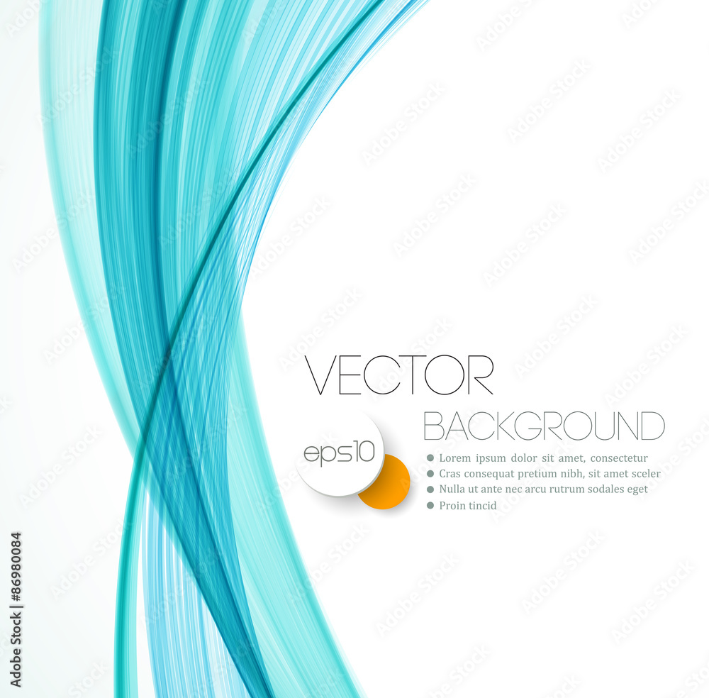 Poster Vector geometric background with triangles