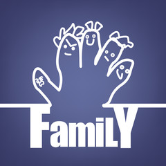 Family free hand sketching 