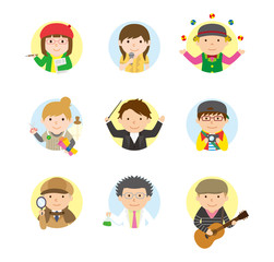 Fototapeta premium いろんな仕事 アイコン04