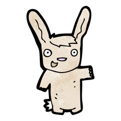 Obraz na płótnie Canvas cartoon rabbit