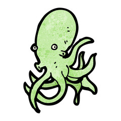 cartoon octopus