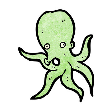 cartoon octopus