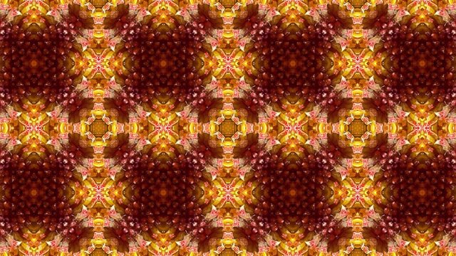 Kaleidoscopic abstract footage
