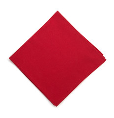 napkin isolated on white