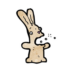 burping rabbit cartoon