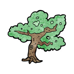 cartoon tree