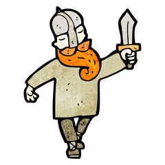 cartoon viking