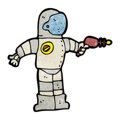 cartoon astronaut